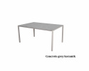 Pure spisebord 150x90 H73 cm - sand/flere bordplader