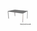 Pure spisebord 150x90 H73 cm - sand/flere bordplader