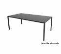 Pure spisebord 200x100 H73 cm - llavagrå/flere bordplader