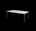 Pure spisebord 200x100 H73 cm - llavagrå/flere bordplader