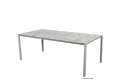 Pure spisebord 200x100 H73 cm - light grey/flere bordplader