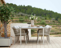 Pure spisebord 280x100 H73 cm - sand/flere bordplader