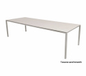 Pure spisebord 280x100 H73 cm - sand/flere bordplader