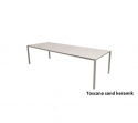 Pure spisebord 280x100 H73 cm - sand/flere bordplader