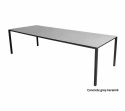 Pure spisebord 280x100 H73 cm - lava grey/flere bordplader