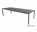 Pure spisebord 280x100 H73 cm - lava grey/flere bordplader