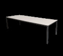 Pure spisebord 280x100 H73 cm - lava grey/flere bordplader