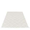 Regina tæppe - Fossil grå/ hvid 180x275 cm