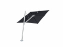 Spectra parasol forward (80°), square 250x250 cm -Alu Black