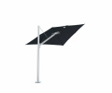 Spectra parasol straight (90°), square 300x300 cm - Alu Black