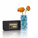 Hurricane Boule vas vase - Coral blue