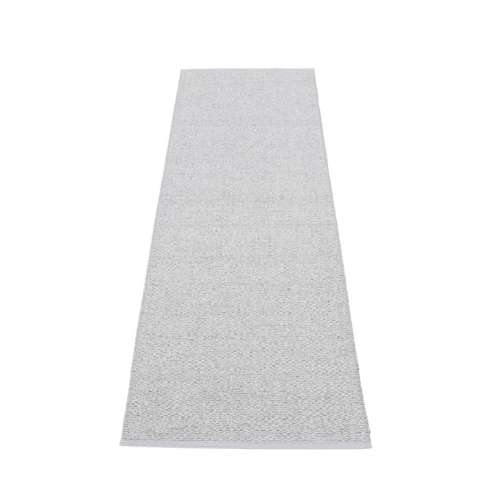 Svea tæppe - grå metallisk / lysegrå i gruppen Indretning / Tekstiler / Tæpper hos Sommarboden i Höllviken AB (Svea - grey metallic)