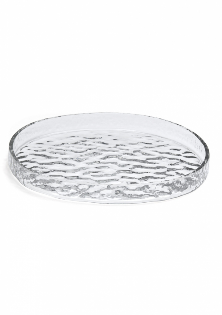 Gry Platter fad Ø 28 cm - clear i gruppen Indretning / Køkken & Dækning / Fedt, tallerkener & skåle hos Sommarboden i Höllviken AB (TH-05-06-CL)