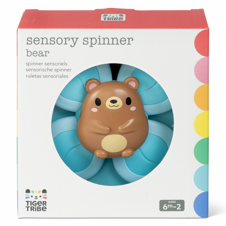 Sensory Spinner - bear i gruppen Legetøj / Legetøj / 0-2 år hos Sommarboden i Höllviken AB (TT-1-1041)