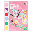 Paint A Picture maler-aktiviteter - butterflies & flowers