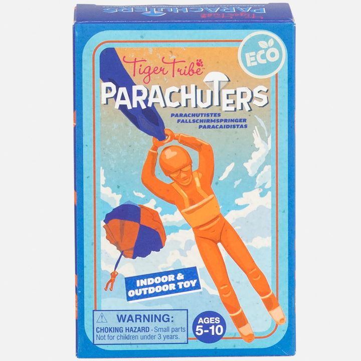 Parachuters faldskærmsmand - blå/orange i gruppen Legetøj / Outdoor leg hos Sommarboden i Höllviken AB (TT-5-0626)