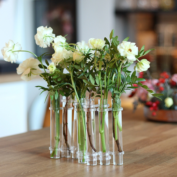 Flower flute glasvas i gruppen Indretning / Dekoration / Vaser hos Sommarboden i Höllviken AB (flower-flute)