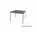 Pure spisebord 100x100 cm - taupe/flere bordsplader